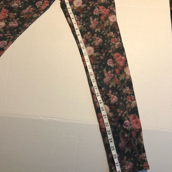 hudson floral print skinny jean size 26 - Picture 12 of 13